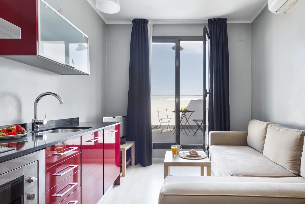 Fira Apartments By Gaiarooms Barcelona Rum bild